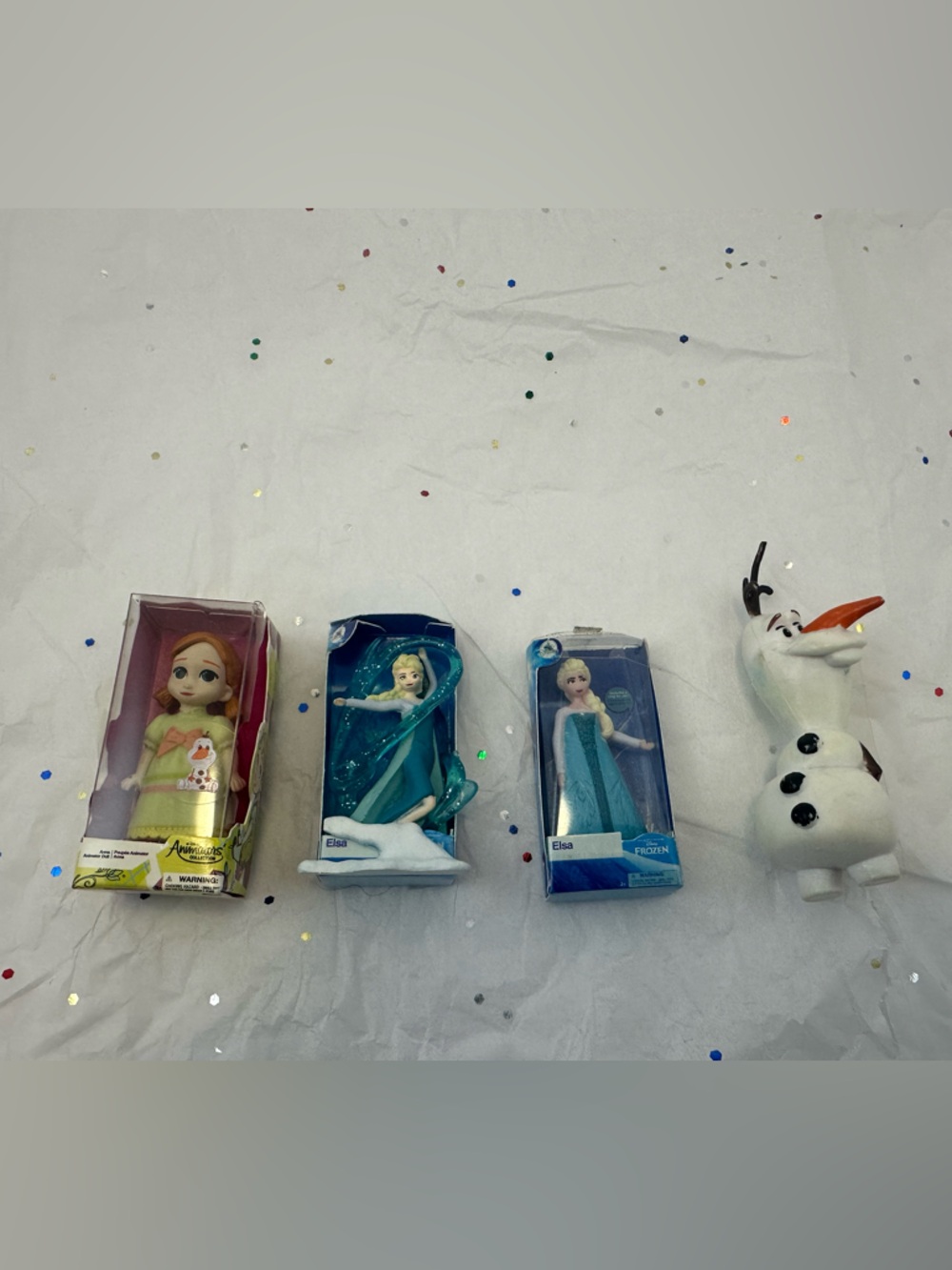 Disney Mini Brands + Olaf toy bundle (4) - Picture 1 of 6